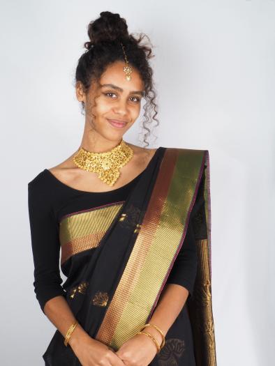 Indischer Sari „Sharvari“